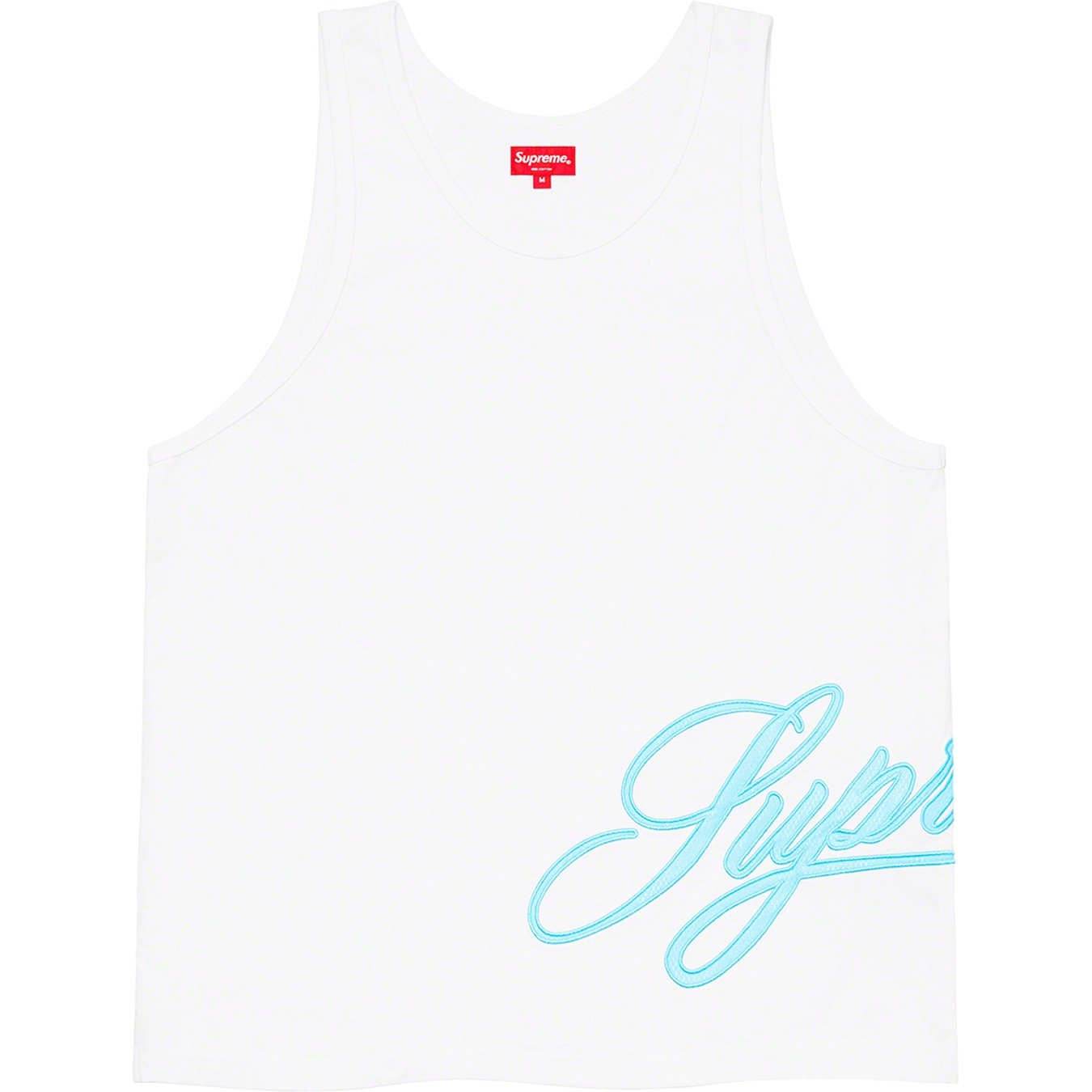 Mesh Script Tank Top view 7